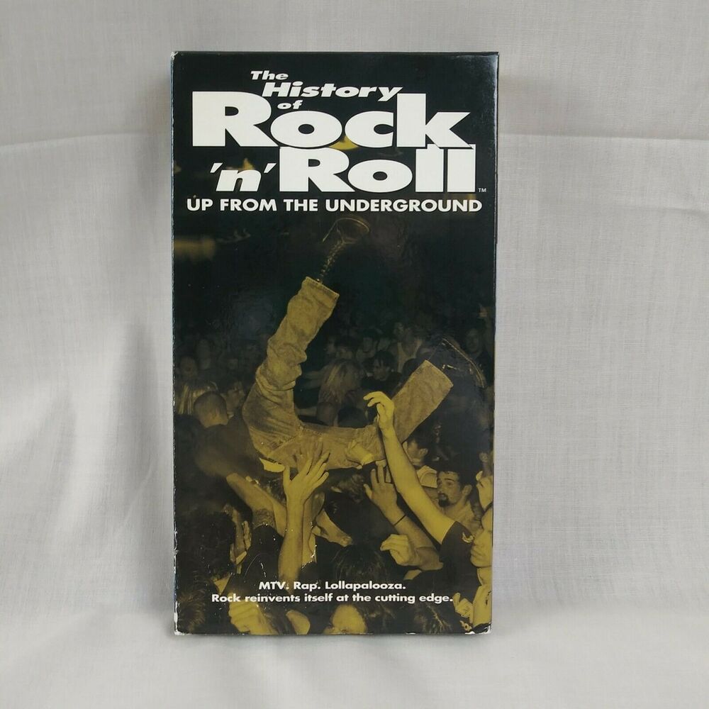 The History of Rock 'n' Roll VHS - 1995 Up from The Underground